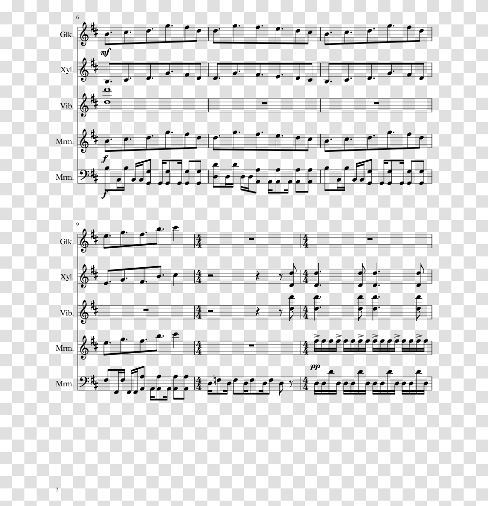 Wii Sports Violin Sheet Music, Gray, World Of Warcraft Transparent Png