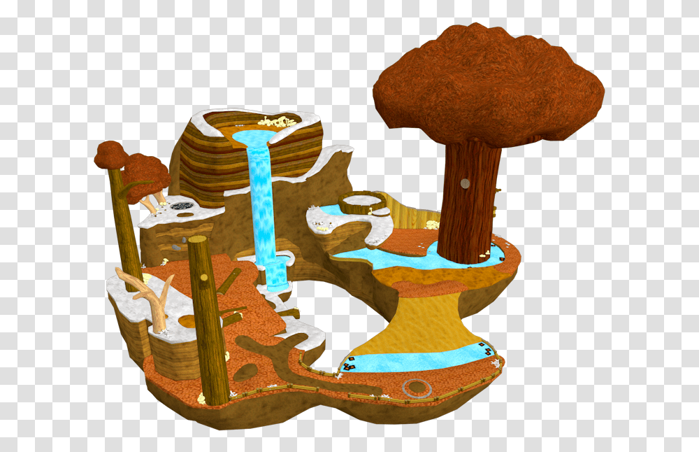 Wii Super Mario Galaxy Gold Leaf Main Planet The Illustration, Plant, Agaric, Mushroom, Fungus Transparent Png
