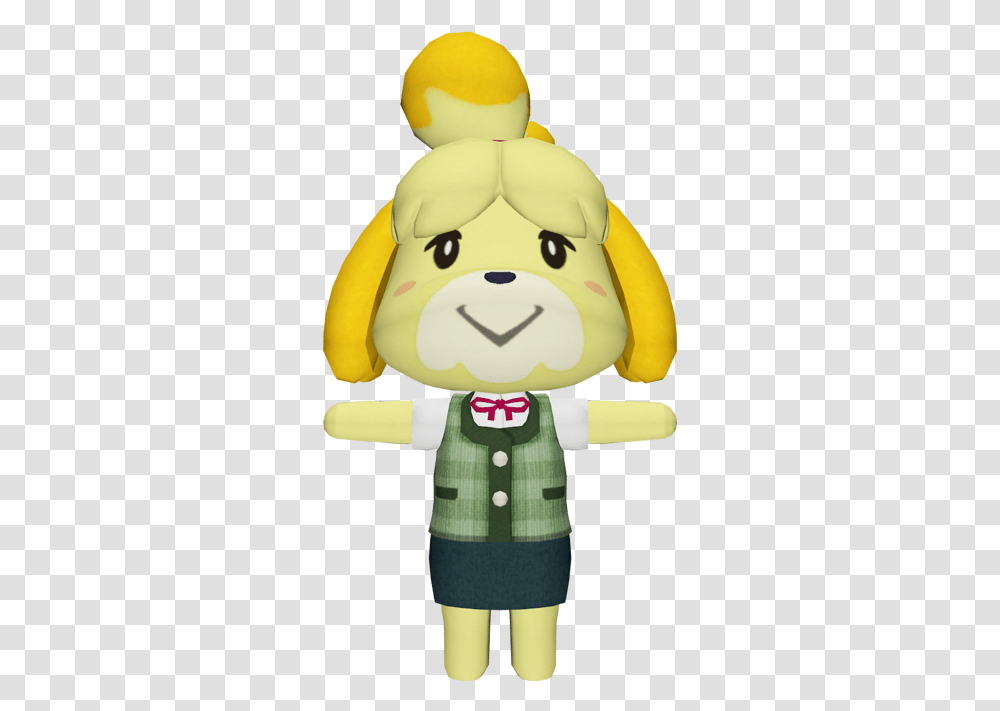 Wii U Animal Crossing Isabelle, Toy, Plush, Doll Transparent Png