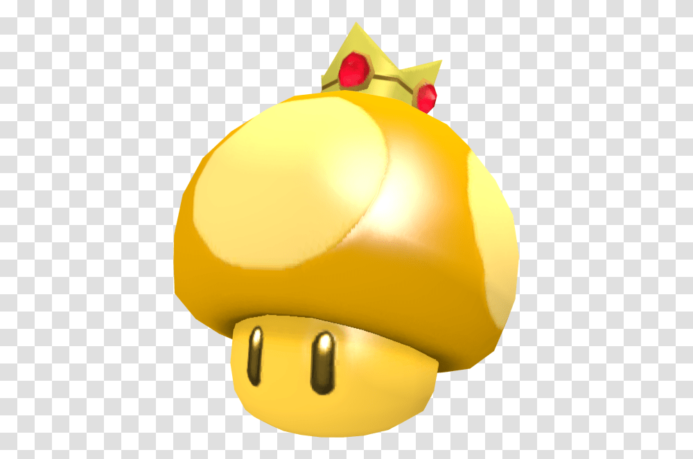 Wii U Mario Kart Gold Mushroom, Lamp, Figurine, Sweets, Food Transparent Png