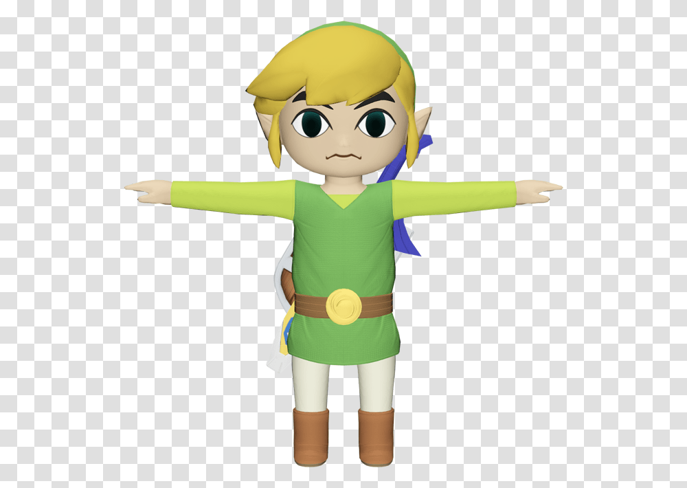 Wii U, Toy, Green, Elf, Person Transparent Png