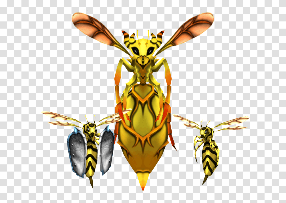 Wii, Wasp, Bee, Insect, Invertebrate Transparent Png