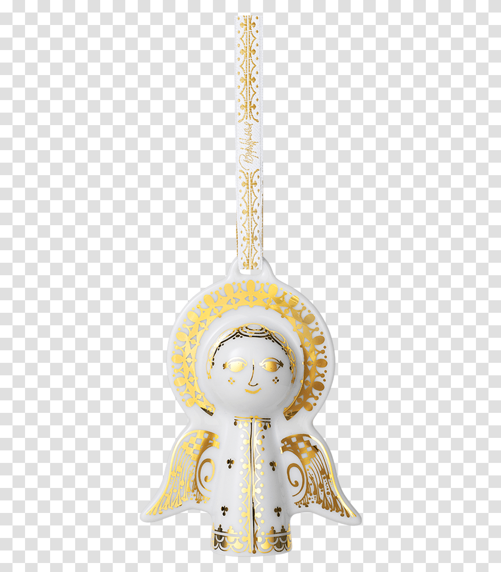 Wiinblad Christmas Angel Gold H8 Bw Christmas Christmas Day, Porcelain, Pottery, Lute Transparent Png
