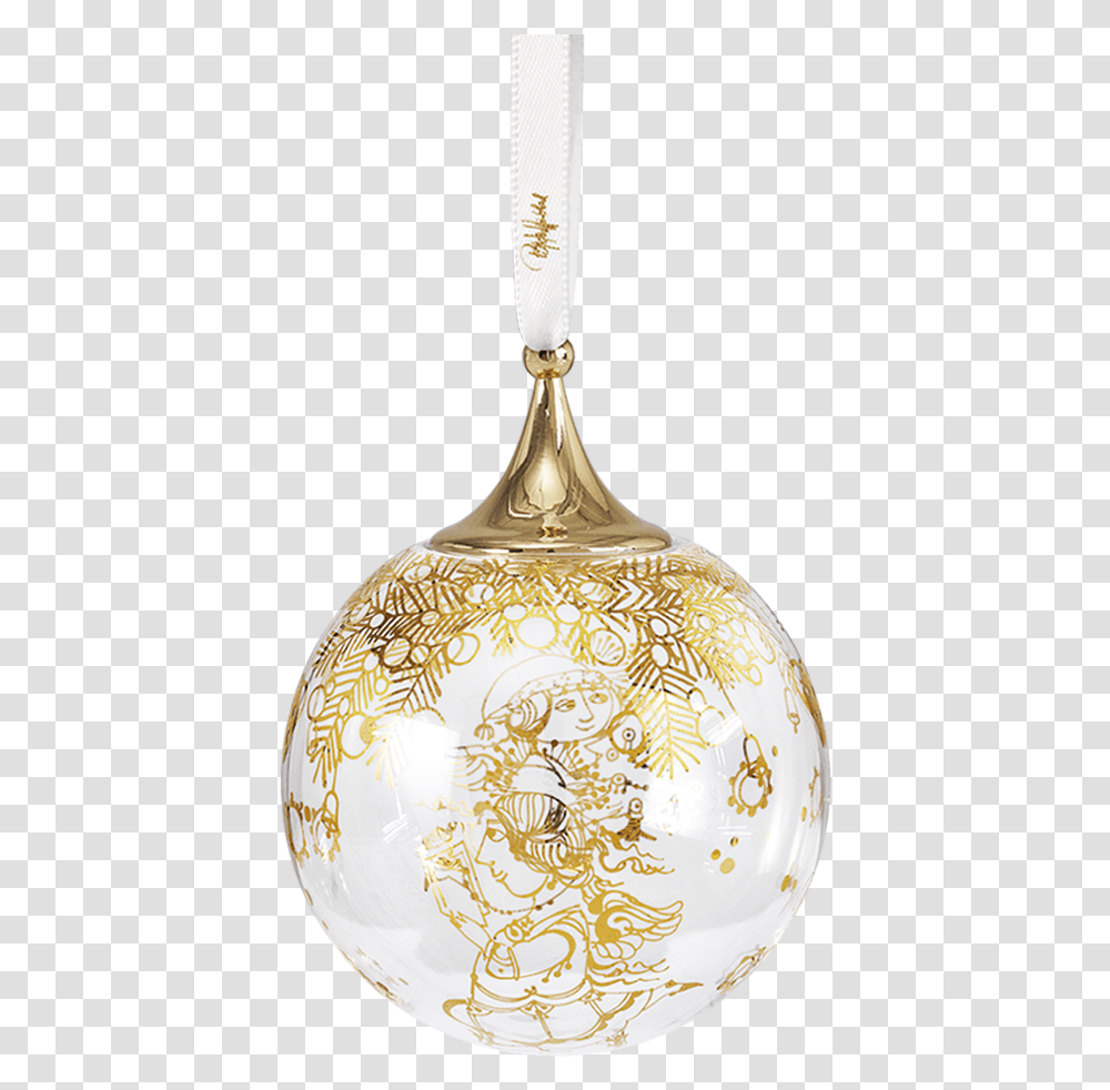 Wiinblad Christmas Christmas Bauble Gold Oe7 5 Cm Bw Locket, Lamp, Pendant, Jewelry, Accessories Transparent Png