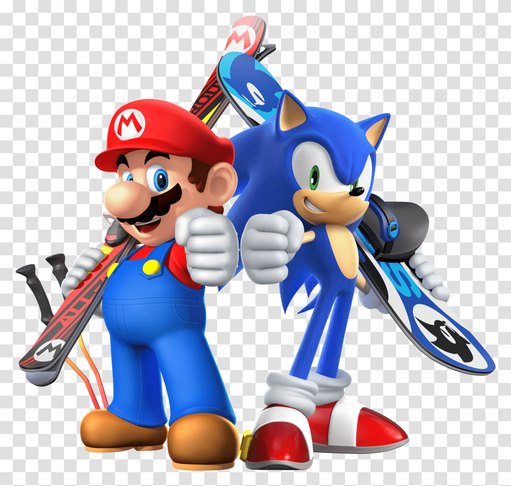 Wiiu Mariosonic Char01 E3 Mario And Sonic At The Olympic Winter Games Transparent Png