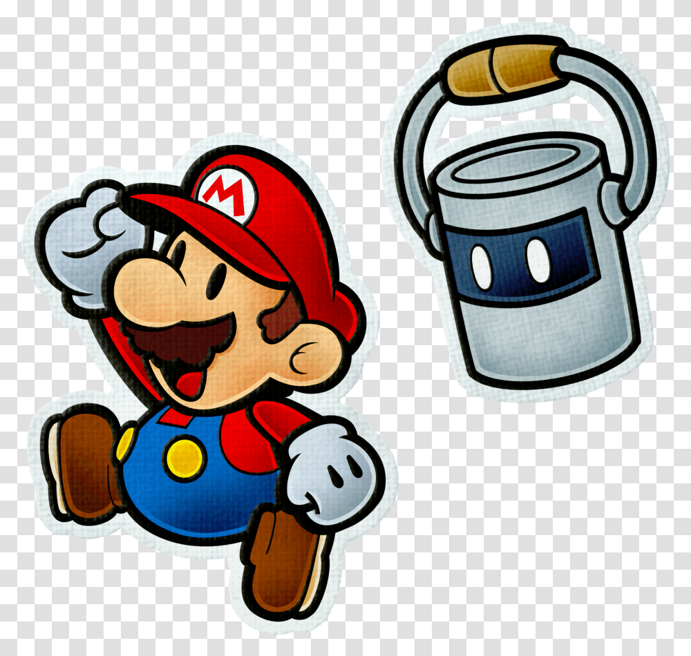 Wiiu Papermariocolorsplash Charset 01 2 Paper Mario Color Splash Characters Transparent Png