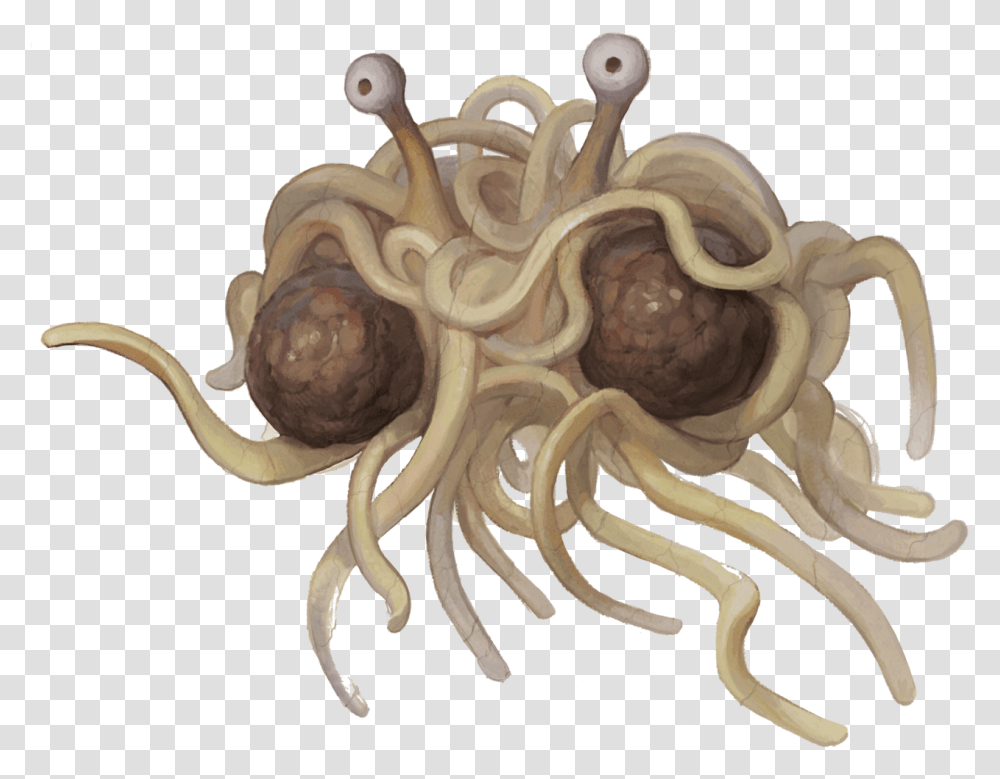 Wiki Flying Spaghetti Monster, Plant, Vegetable, Food, Sea Life Transparent Png