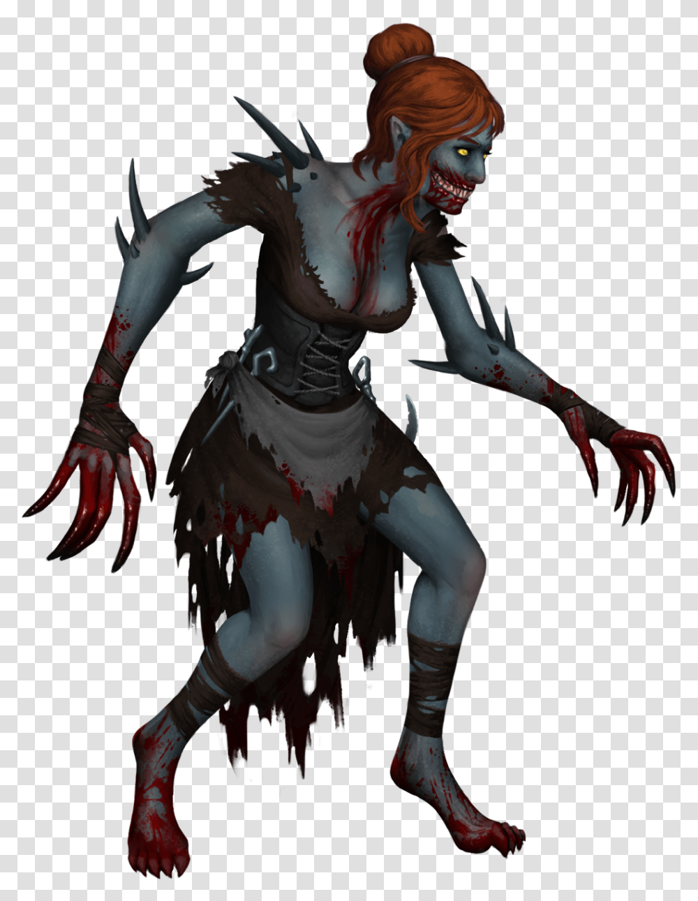 Wiki Of The Dead Iratus Lord Of The Dead Ghoul, Costume, Ninja, Samurai Transparent Png