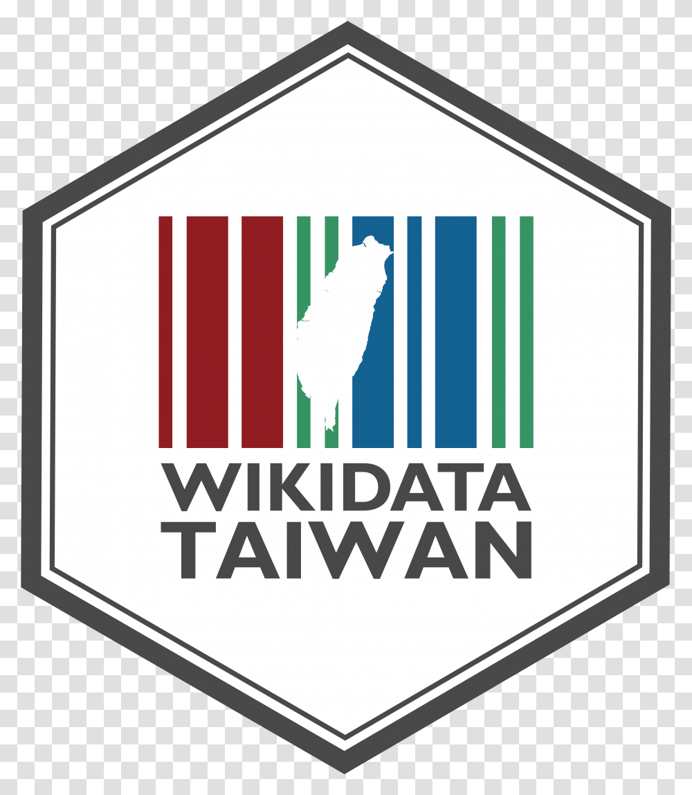 Wikidata Sticker Hexagon, Logo, Trademark, Sign Transparent Png