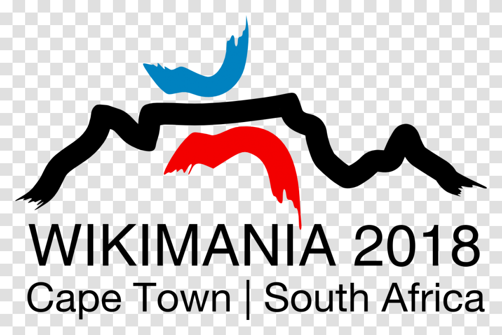 Wikimania Cape Town Logo, Label, Person, Outdoors Transparent Png