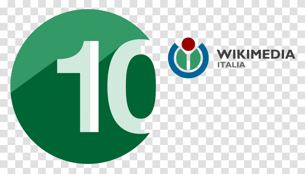 Wikimedia Italia Anniversary Logo Hi, Number, Trademark Transparent Png