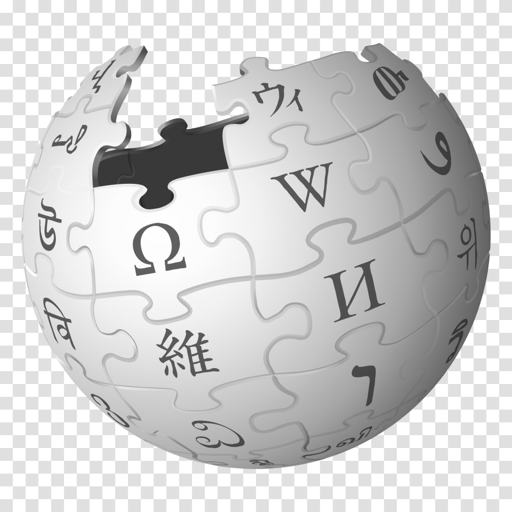Wikipedia, Logo, Sphere, Word Transparent Png