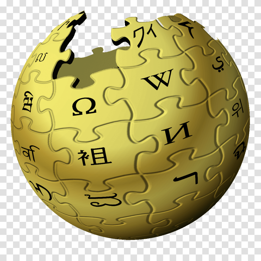 Wikipedia, Logo, Sphere, Word Transparent Png