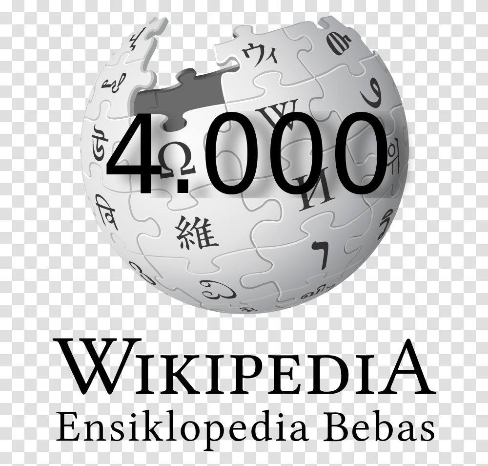 Wikipedia Wikipedia Logo 4k, Number, Symbol, Text, Word Transparent Png
