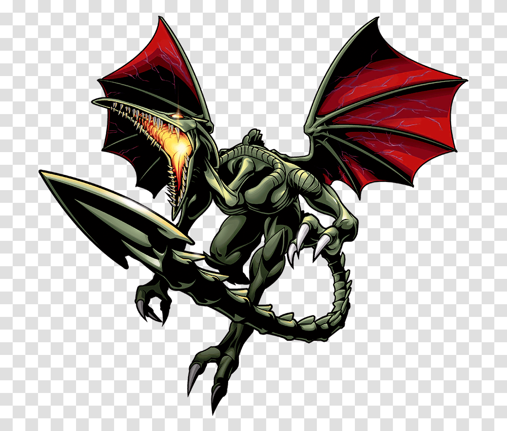 Wikitroid Ridley Metroid, Statue, Sculpture, Dragon Transparent Png