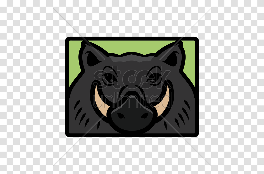 Wild Boar Icon Vector Image, Mammal, Animal, Bow Transparent Png