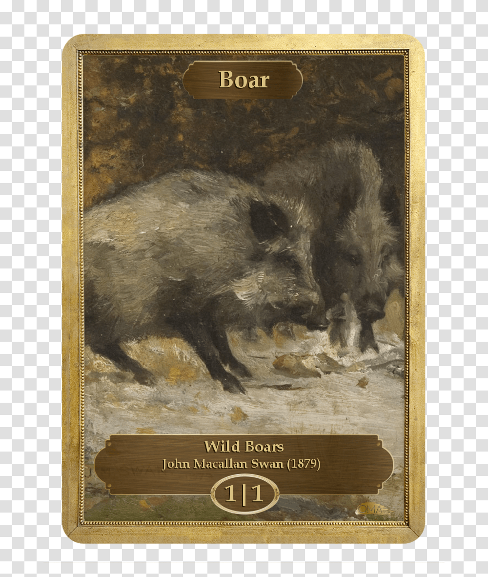 Wild Boars, Hog, Pig, Mammal, Animal Transparent Png