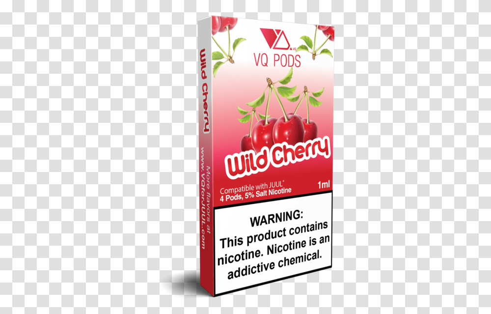 Wild Cherry Juul Pods, Poster, Advertisement, Plant, Food Transparent Png