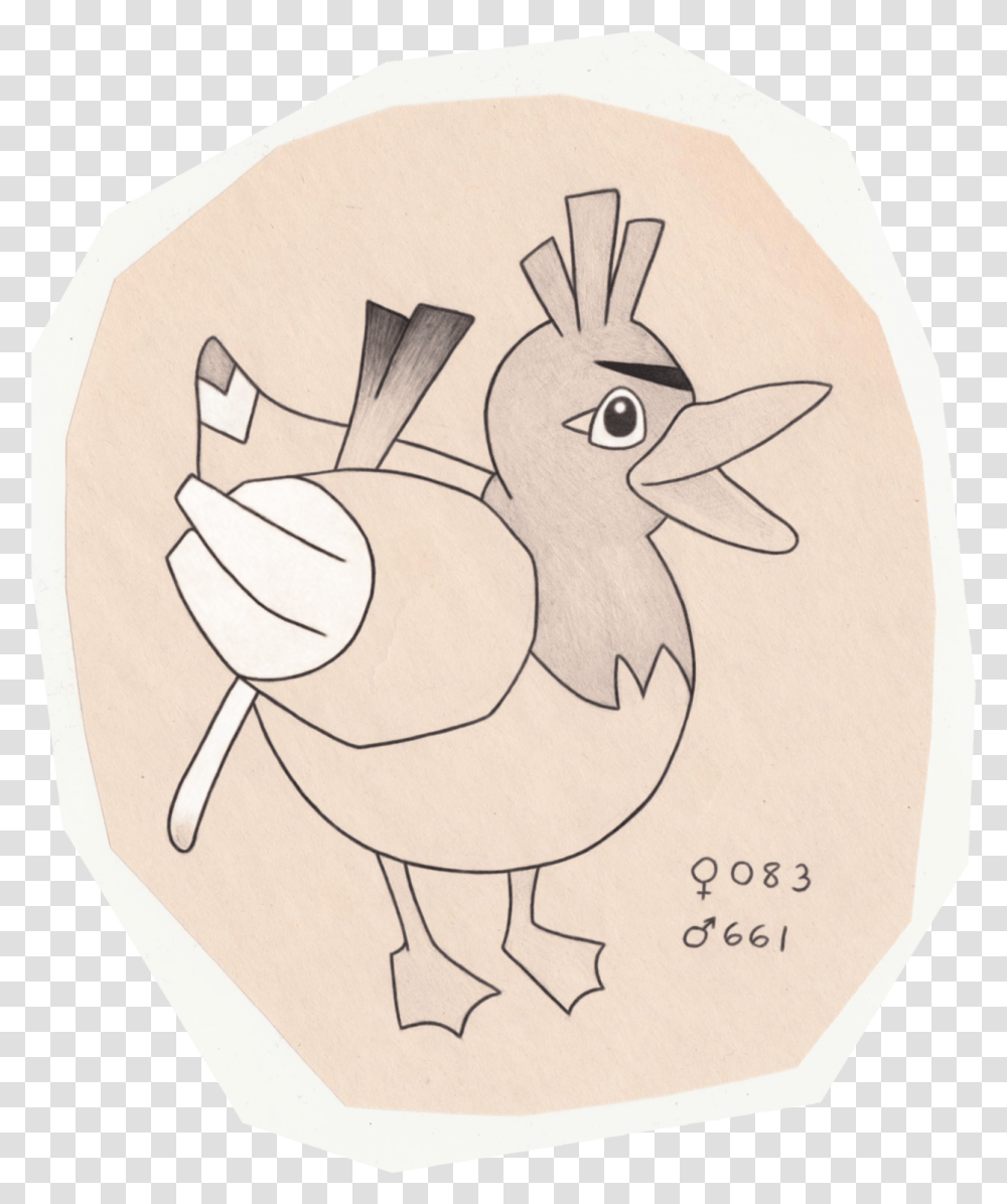 Wild Duck Pokemon Cartoon, Animal, Bird, Drawing Transparent Png