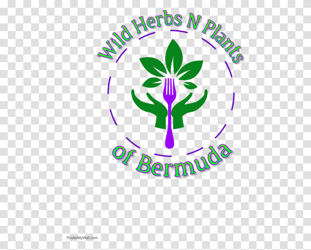Wild Herbs N Plants Of Bermuda Logo Graphic Design, Light, Trademark, Poster Transparent Png