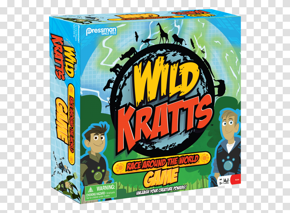 Wild Kratts Board Game, Poster, Advertisement, Meal, Food Transparent Png