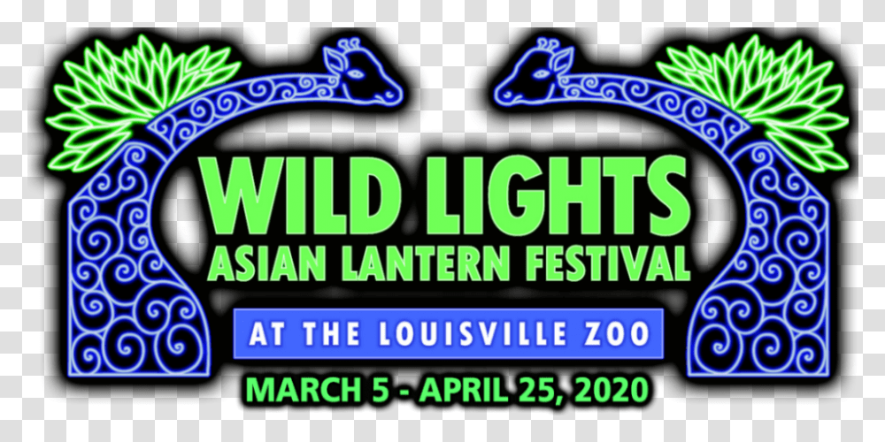 Wild Lights Asian Lantern Festival Graphic Design, Text, Alphabet, Poster, Advertisement Transparent Png