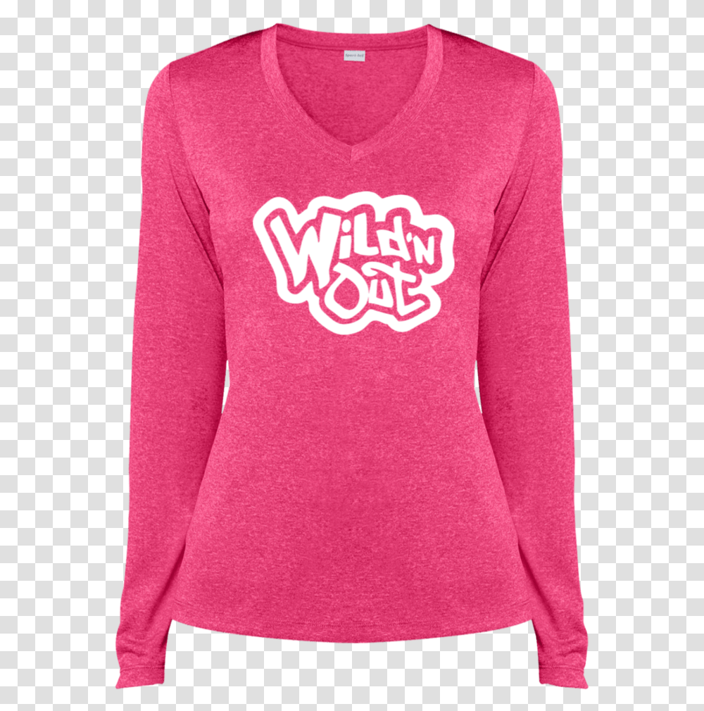 Wild N Out Lst360ls Sport Tek Ladies Iphone Wild N Out, Sleeve, Apparel, Long Sleeve Transparent Png