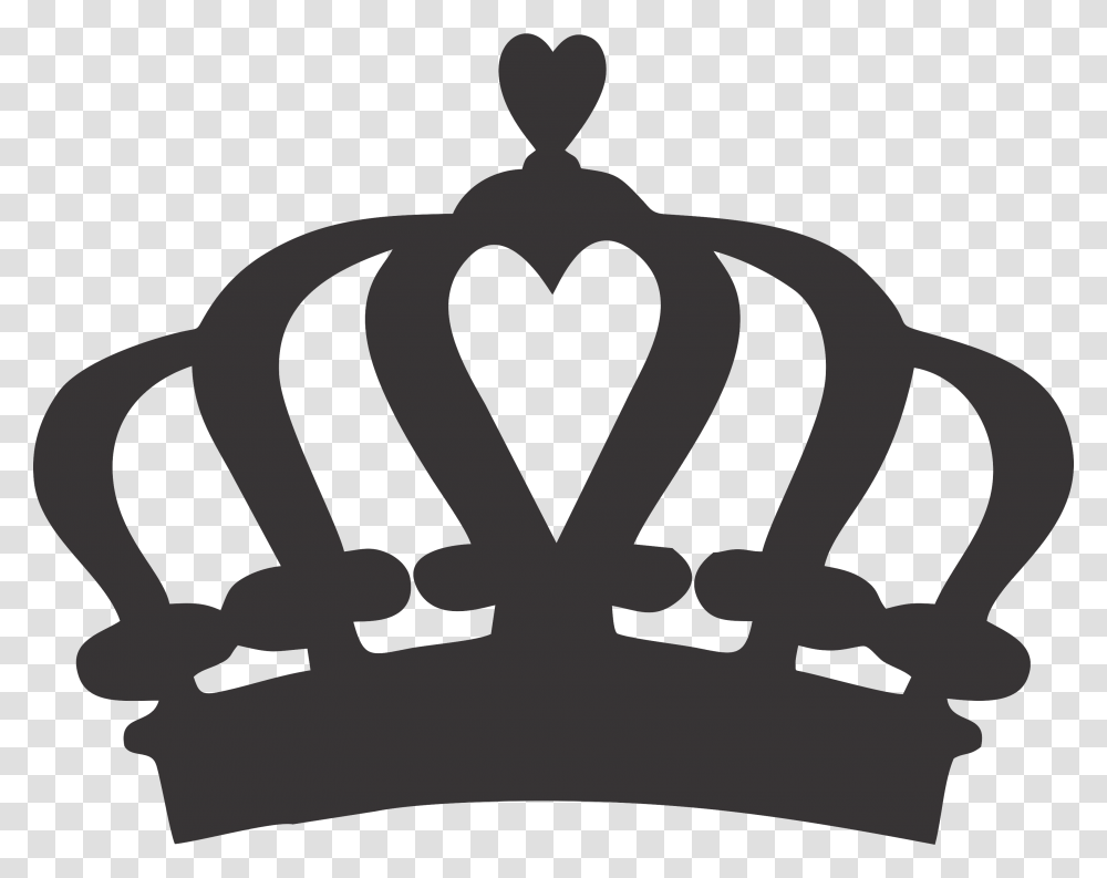 Wild One Crown Clip Black And White Princess Crown Black And White, Stencil, Jewelry, Accessories Transparent Png