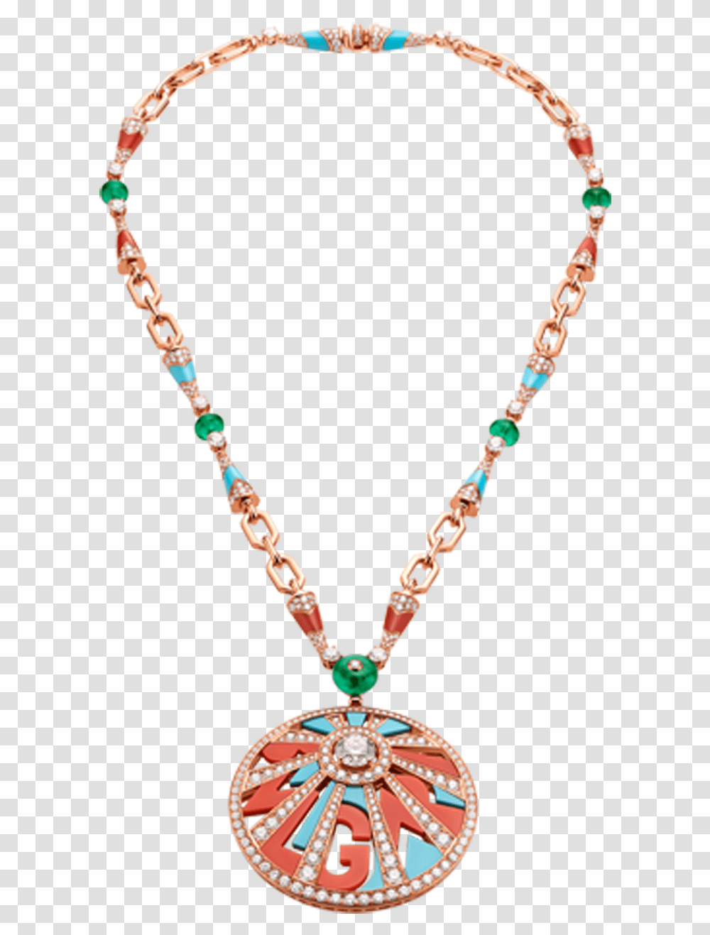Wild Pop High Jewellery 18 Kt Rose Gold Necklace Set Necklace, Jewelry, Accessories, Accessory, Bracelet Transparent Png