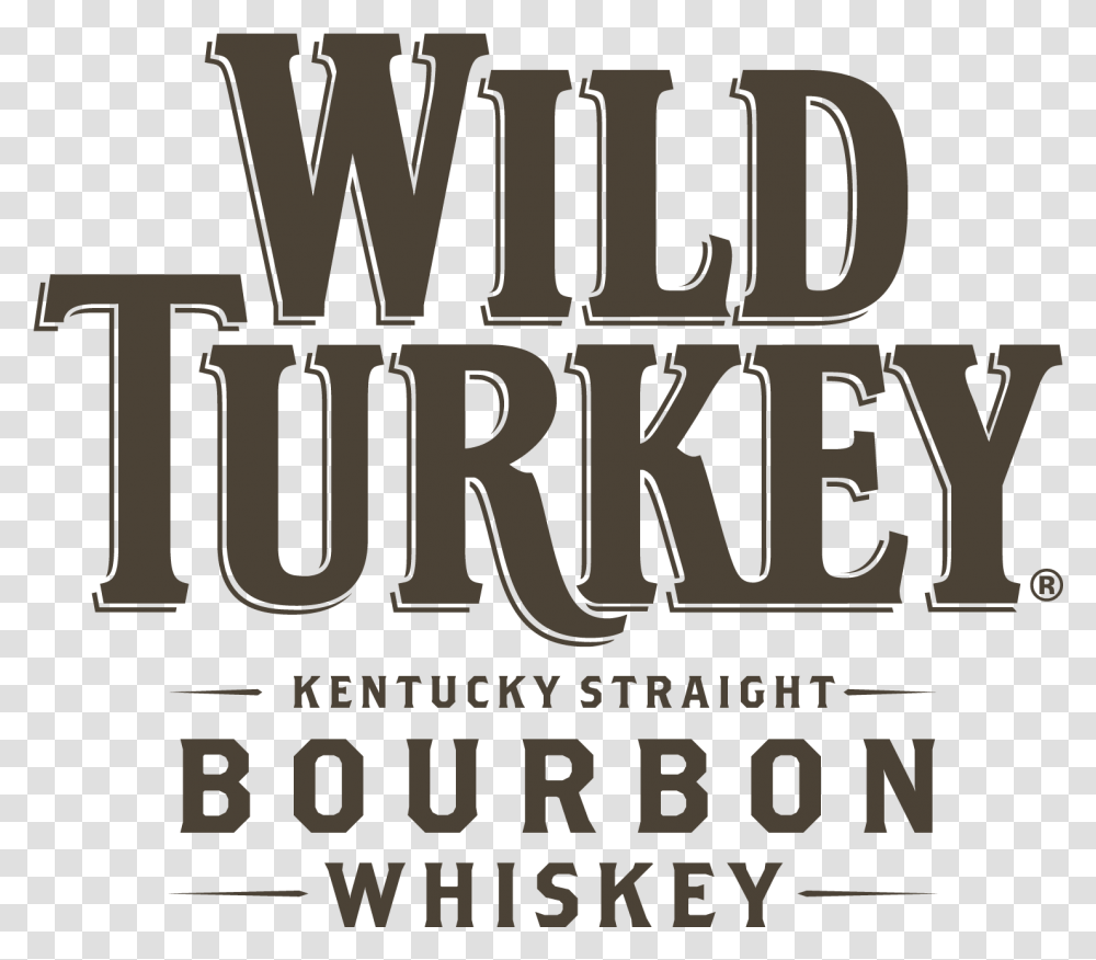 Wild Turkey Bourbon, Word, Alphabet, Label Transparent Png