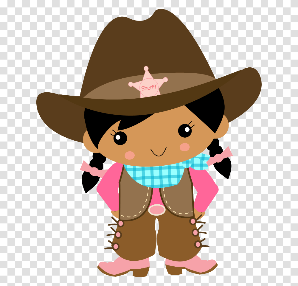 Wild West Clipart Cowboy Theme, Apparel, Cowboy Hat, Person Transparent Png