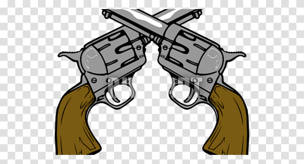Wild West Clipart, Gun, Weapon, Weaponry, Handgun Transparent Png