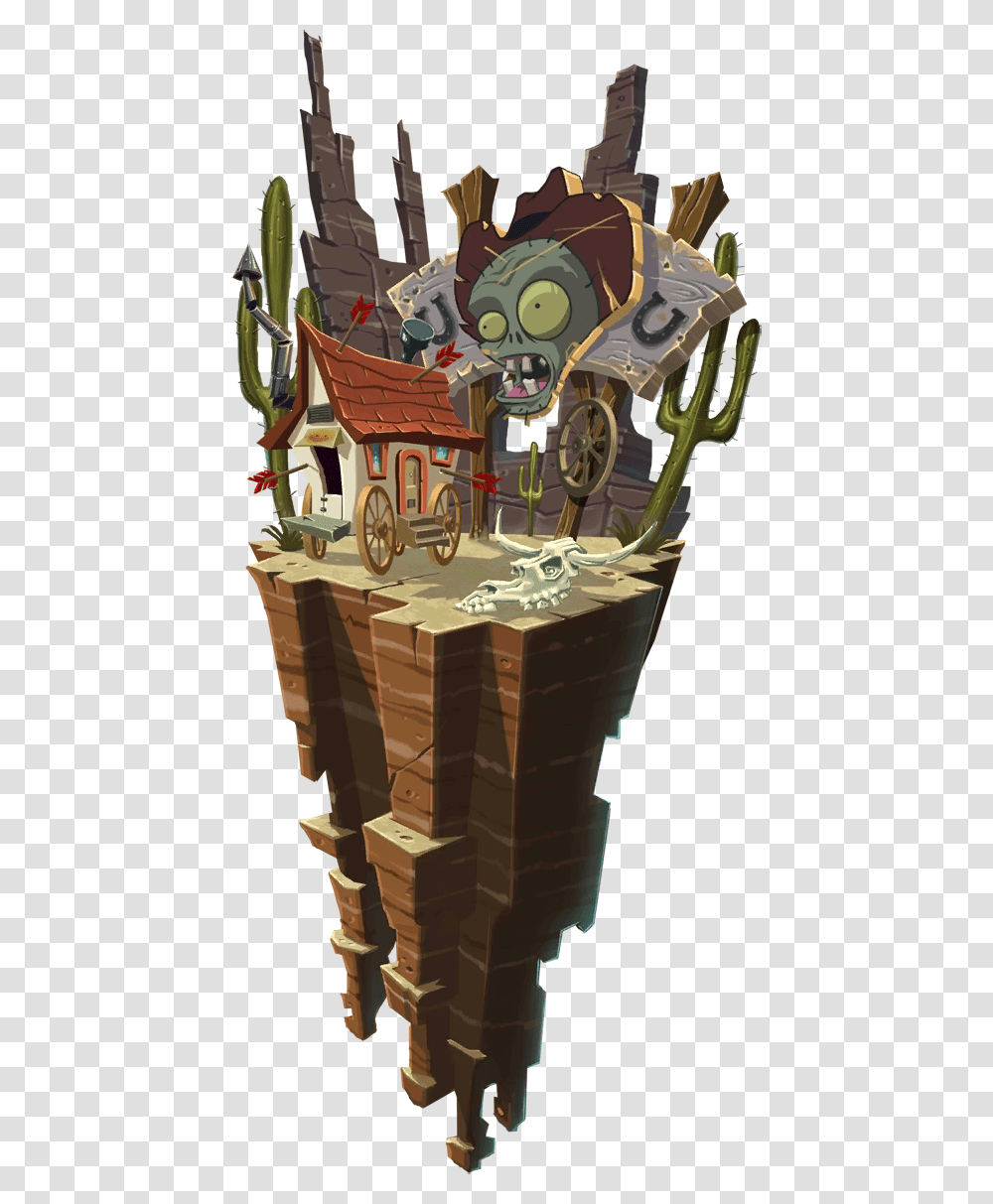 Wild West World Map Icon Plant Vs Zombies 2 Wild West, Toy, Sweets, Food, Confectionery Transparent Png