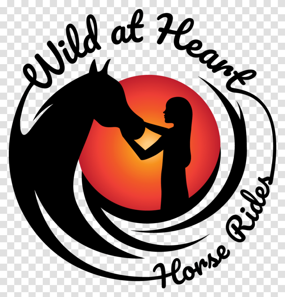 Wild Wild At Heart Horsebackriding Leavenworth Wa Logo, Hand, Performer, Leisure Activities, Frisbee Transparent Png