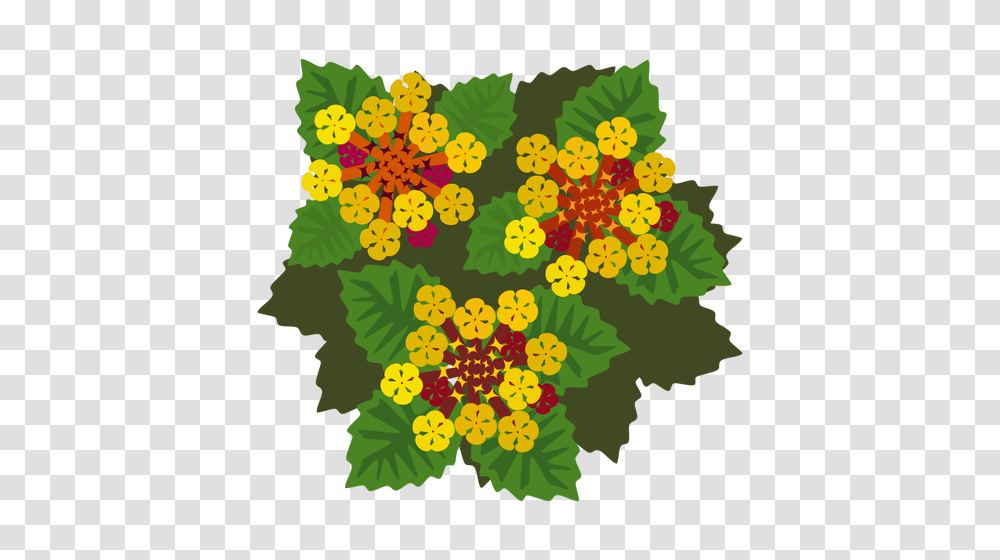 Wild Yellow Flowers, Floral Design, Pattern Transparent Png