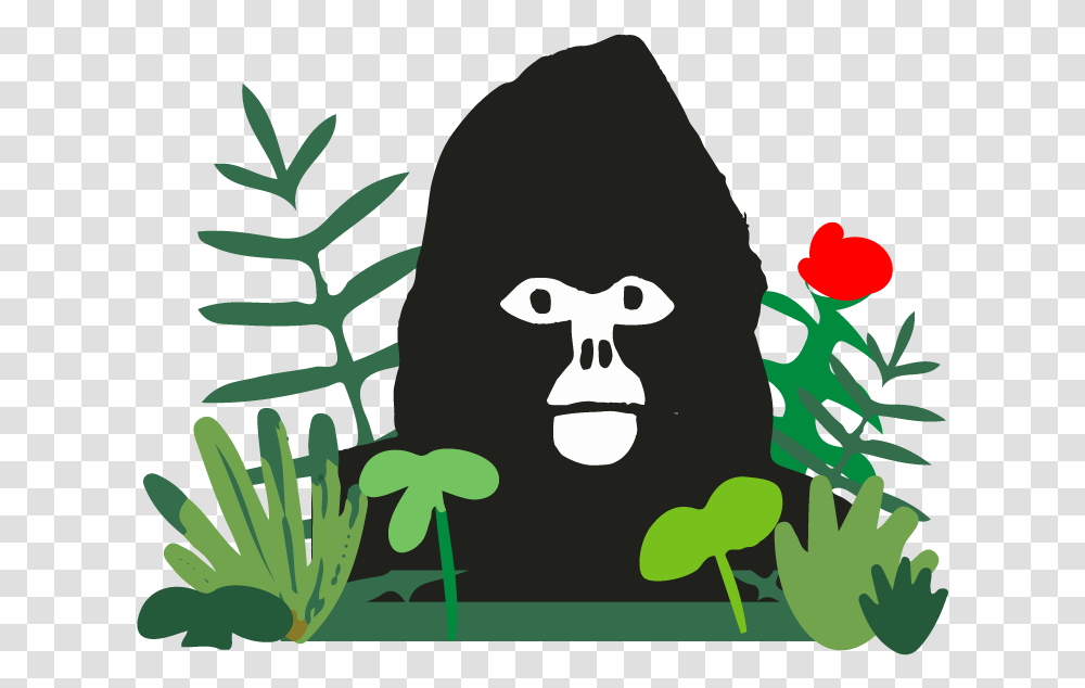 Wildcards Saving Endangered Animals Gorilla, Plant, Wildlife, Mammal, Toad Transparent Png