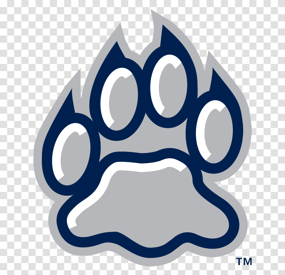 Wildcat Paw Print University Of New Hampshire Wildcats, Label, Text, Outdoors, Nature Transparent Png