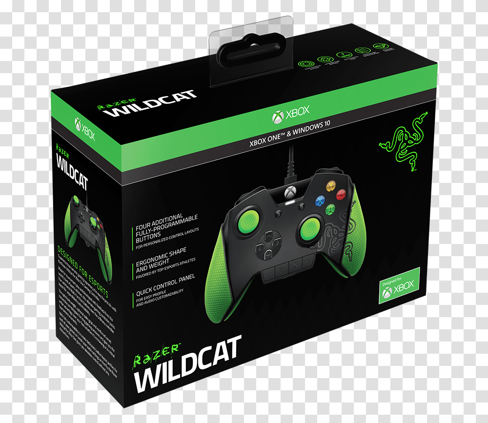 Wildcat Razer Xbox Controller, Joystick, Electronics, Video Gaming Transparent Png