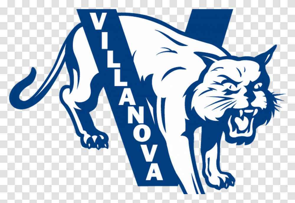 Wildcats Logo Villanova Basketball 1985 Villanova Basketball Logo, Mammal, Animal, Statue, Wildlife Transparent Png