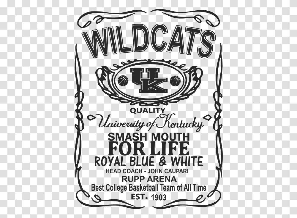 Wildcats Smash Mouth Jack Daniels, Poster, Advertisement, Flyer Transparent Png
