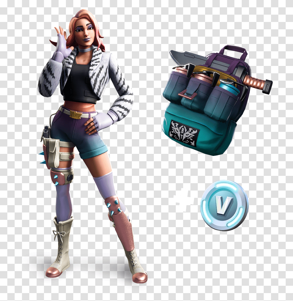 Wilde Fortnite Wilde Starter Pack, Person, People, Costume Transparent Png