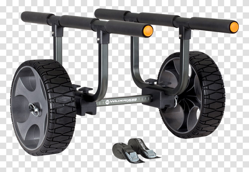 Wilderness Systems Heavy Duty Kayak Cart With Flat Free Wilderness Systems Kayak Cart, Axle, Machine, Wheel, Tire Transparent Png