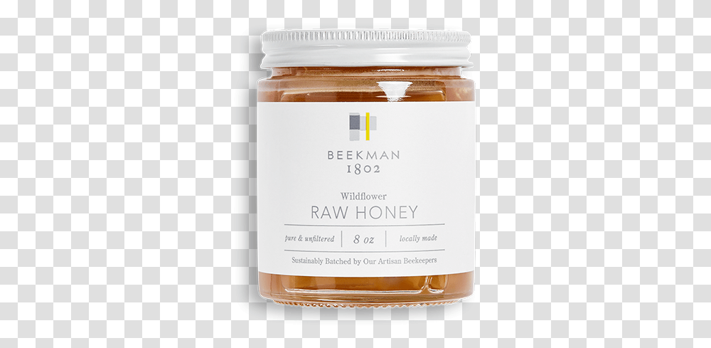 Wildflower Raw Honey Dulce De Leche, Food, Label, Text, Jar Transparent Png