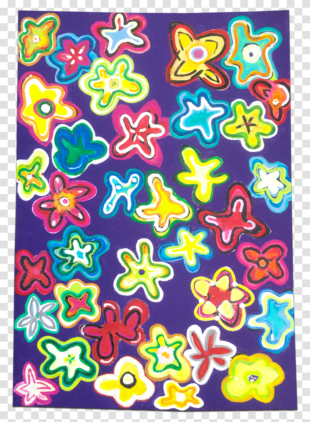 Wildflowers - Bernsen Arts Wild Flowers, Pattern, Confetti, Paper, Poster Transparent Png