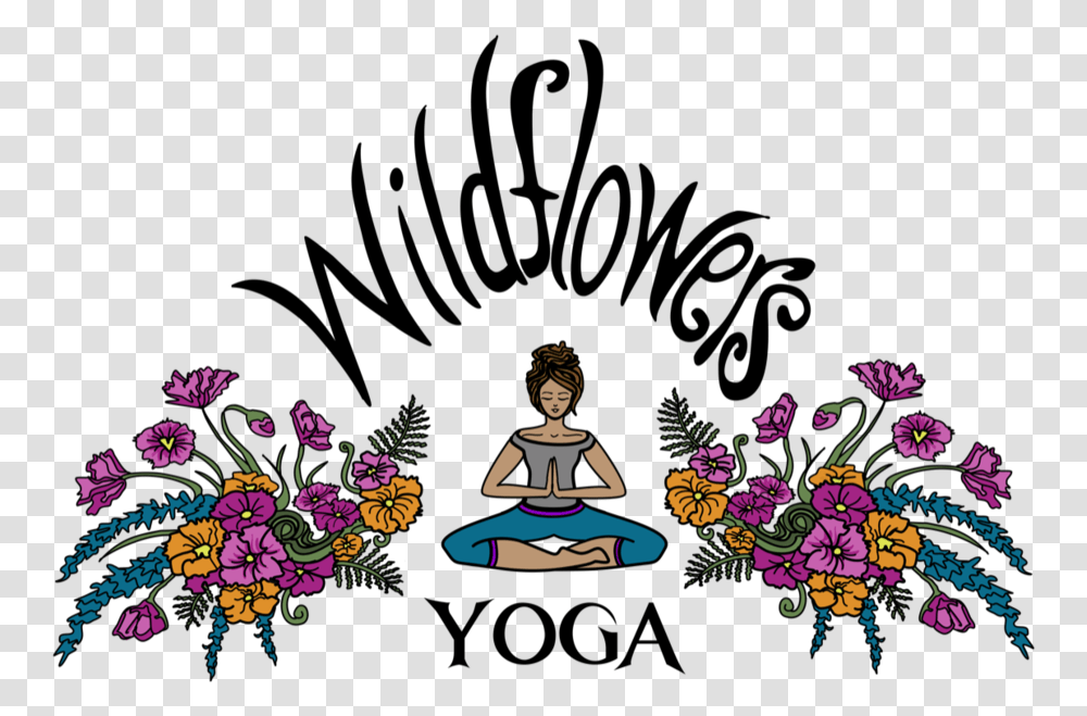 Wildflowers Yoga, Graphics, Art, Floral Design, Pattern Transparent Png
