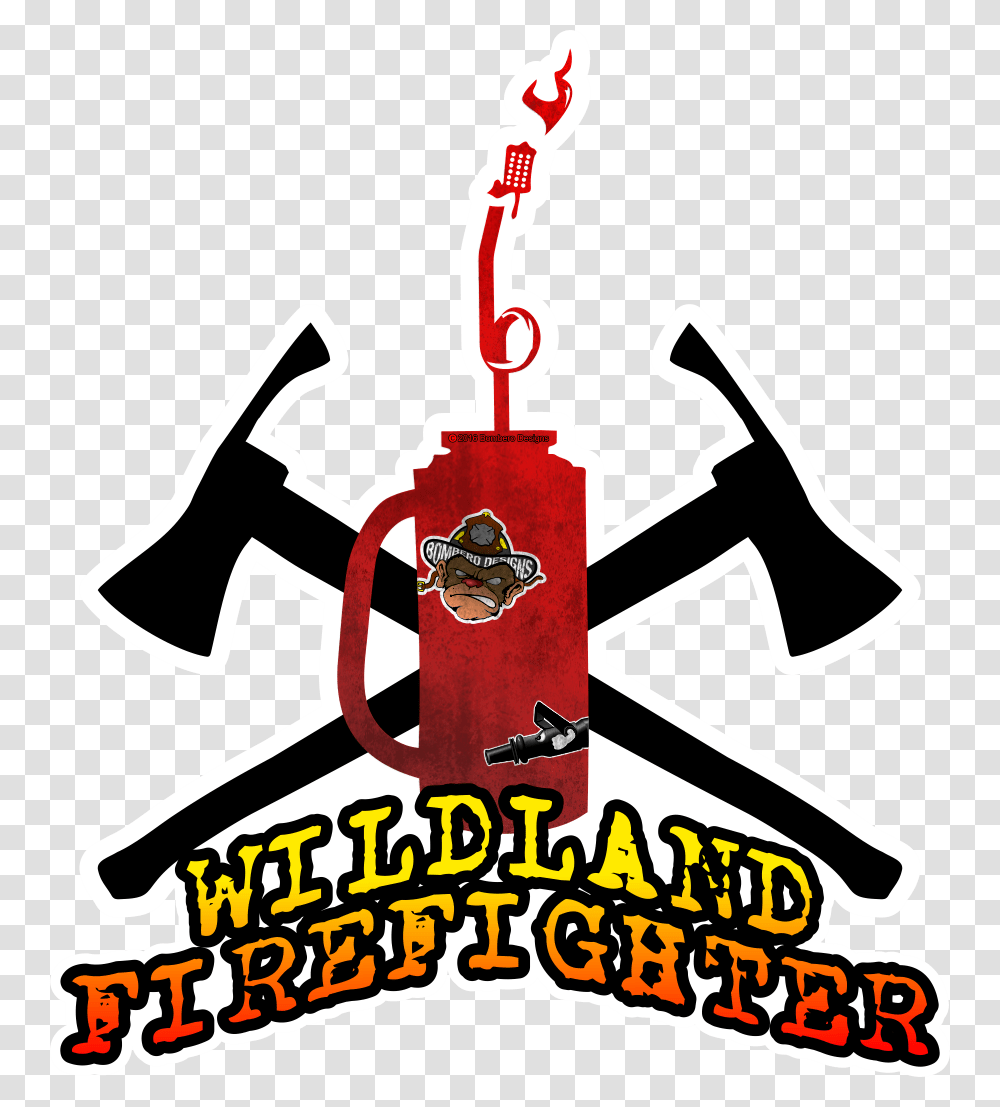 Wildland Firefighter Setfree Evenings Firefighter, Tool, Axe, Hoe, Label Transparent Png