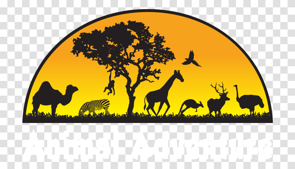 Wildlife Safari Logo Logodix Animal Adventure, Bird, Zebra, Mammal, Antelope Transparent Png
