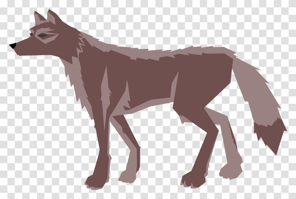 Wildlifecarnivoranred Fox Wolf Animated, Mammal, Animal, Hyena, Antelope Transparent Png