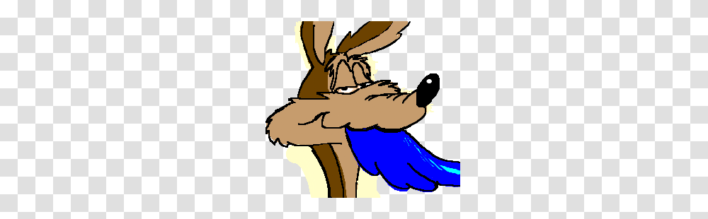 Wile E Coyote Finally Catches Road Runner Drawing, Plant, Tree Transparent Png