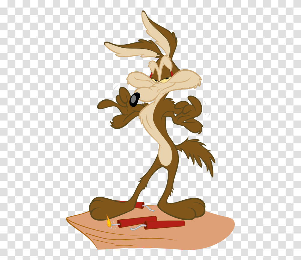 Wile E Coyote Looney Tunes Ink Well Looney, Mammal, Animal, Wildlife, Outdoors Transparent Png